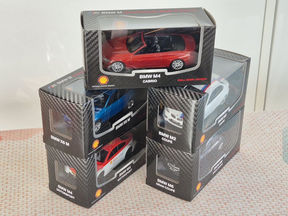 BMW M motorsport kolekcja Shell M2 M4 M6 X6M M4