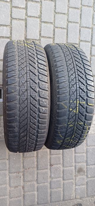 215/65R16 98H FULDA , dwie używane opony zimowe.
