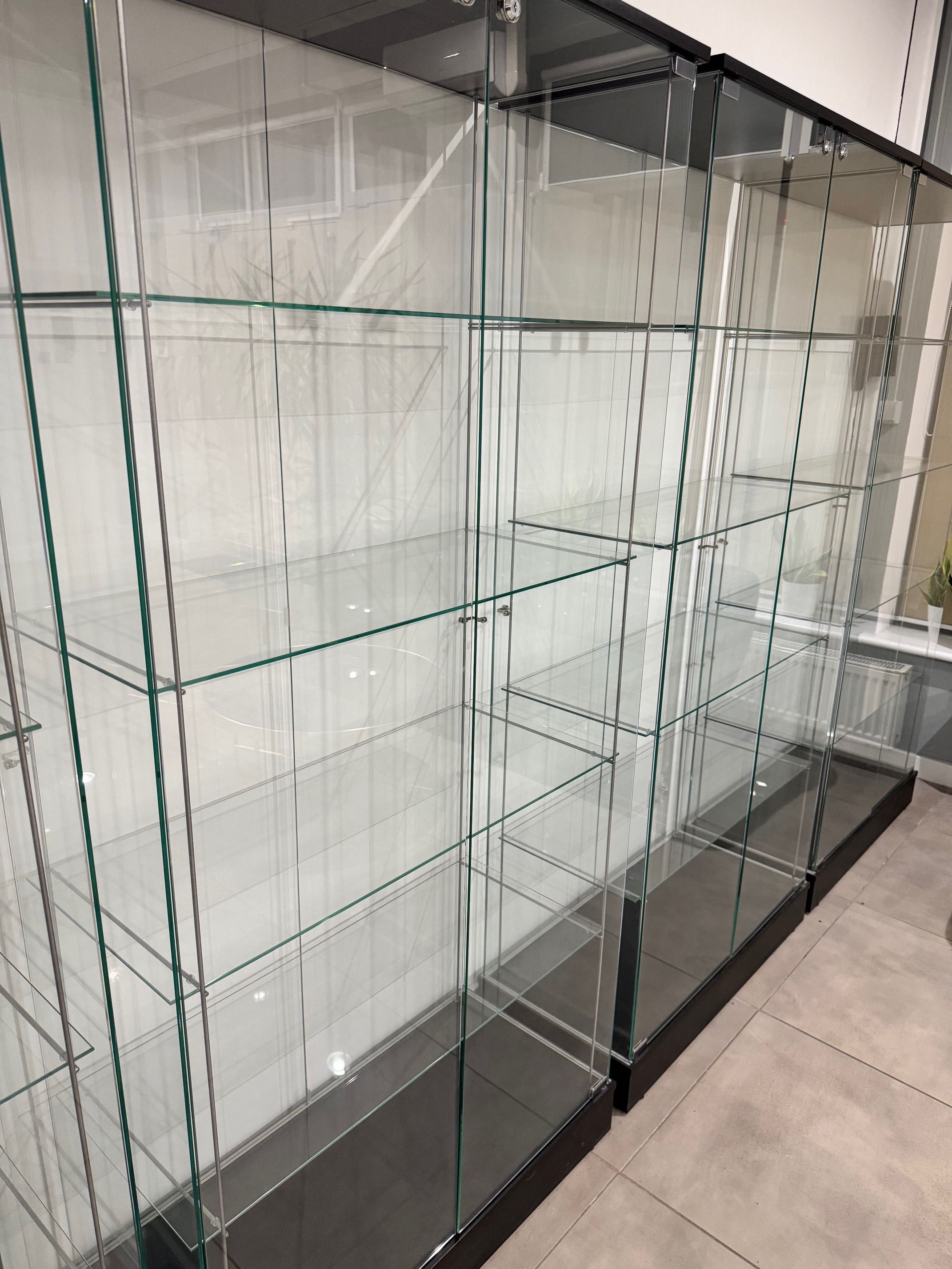 5x Gablota Szklana Sklepowa ALBO POLO PO1 90x41x190cm