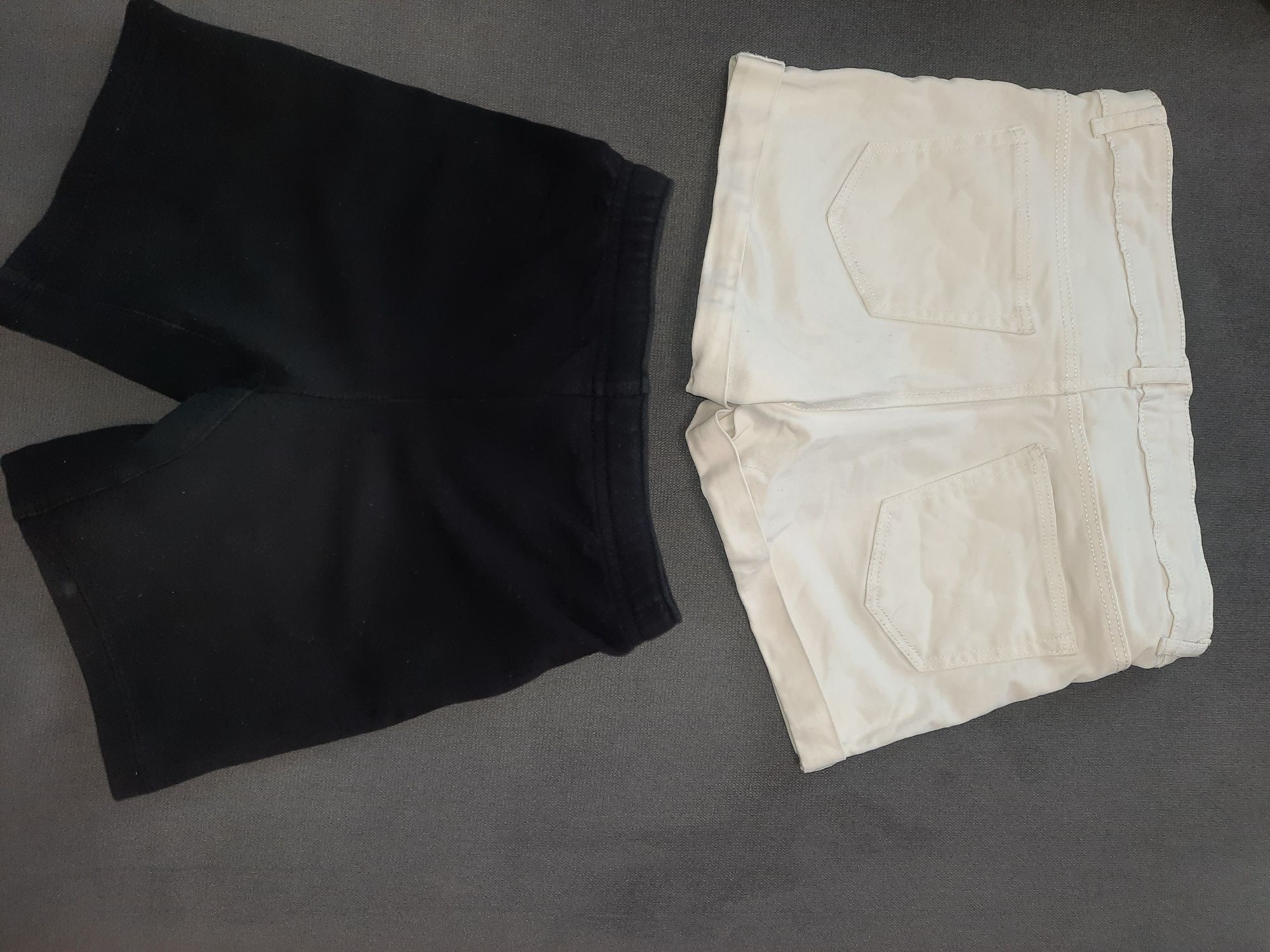 Spodenki dziewczęce dla dziewczynki H&M + Decathlon. Rozmiar 152 .