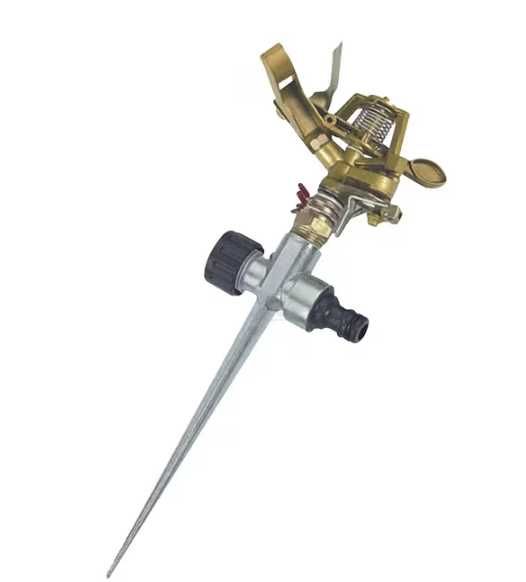 Zraszacz pulsacyjny metalowy na kolcu