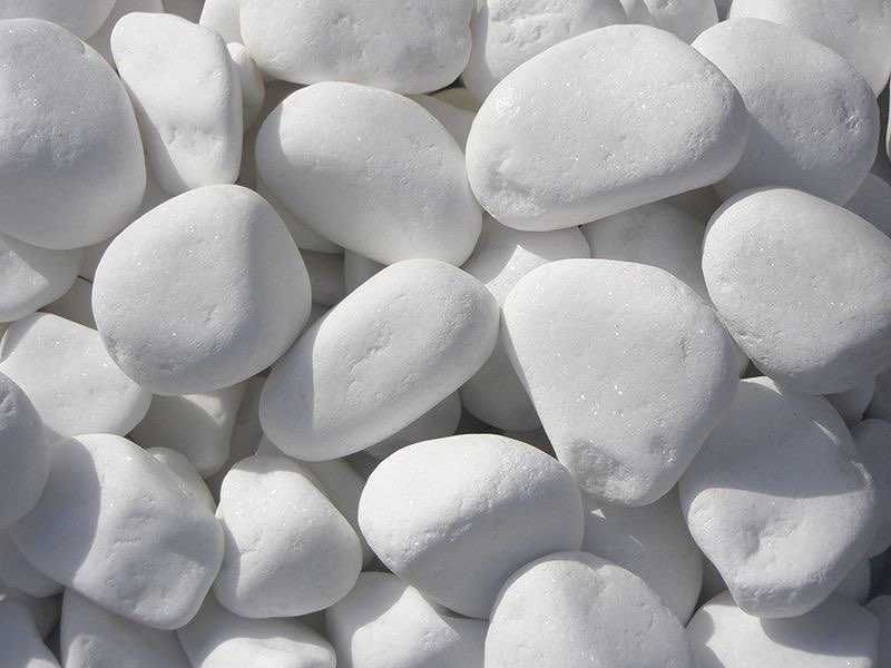 BIAŁY OTOCZAK Thassos Kamień DEKORACYJNY 1-2 cm 2-4 cm 4-8 cm 8-13 cm