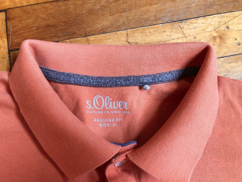 Классная мужская футболка поло s.Oliver Regular Fit оригинал