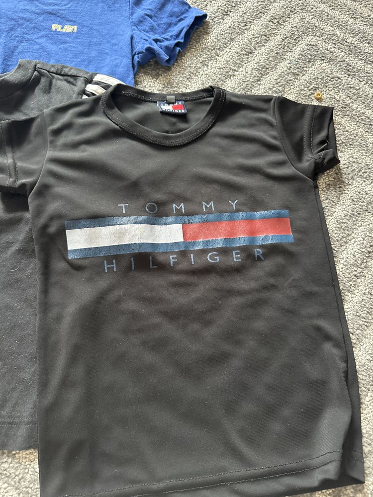 Zestaw t-shirt dla chłopca koszulka koszulki 110/116