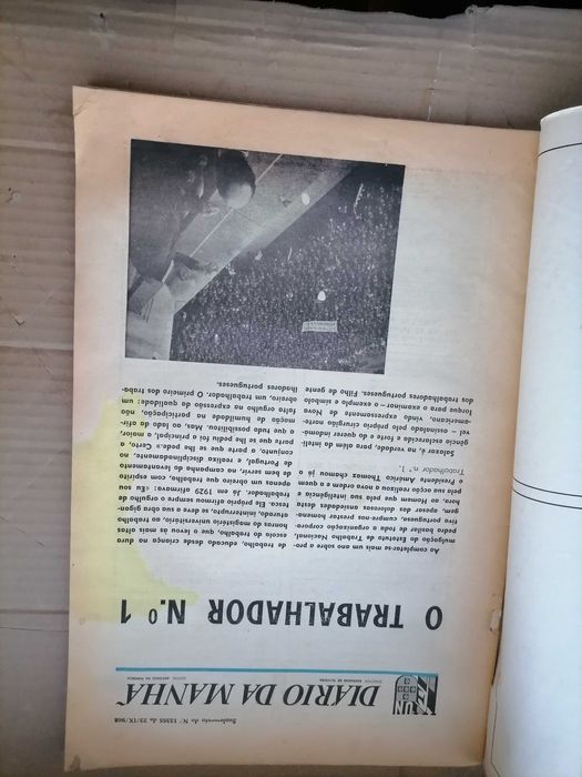 SALAZAR Suplemento Diário da Manhã 1968 Salazar e a Juventude Ultramar