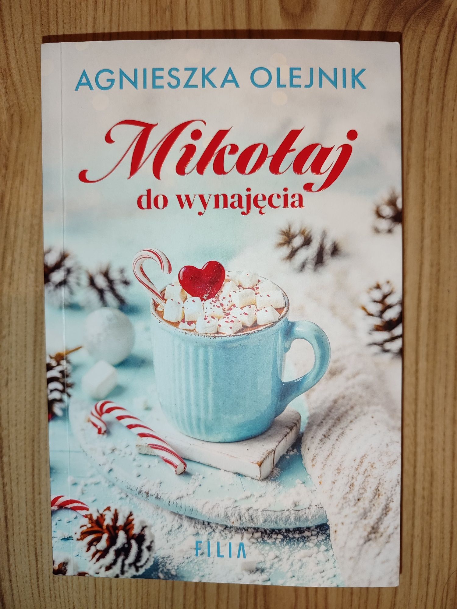 Książka,, Mikołaj do wynajęcia,,
