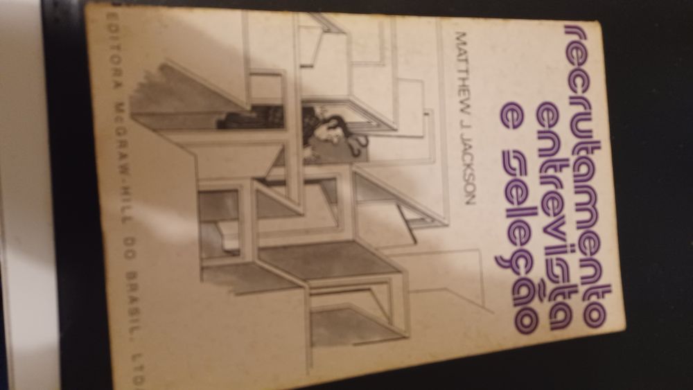 Livro "Recrutamento entrevista e seleção" de Matthew J. Jackson