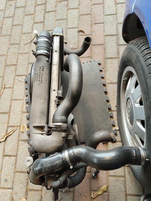 Opel Astra H 1.9cdti 120km- Z19DT-zestaw chłodnic - duży fmic od 150km