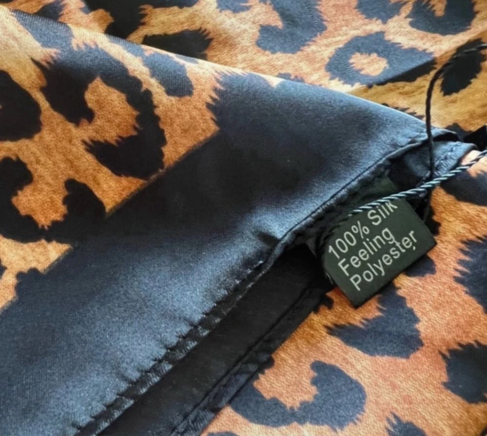 Chusta panterka szal pareo sarong plażowa plaża lato