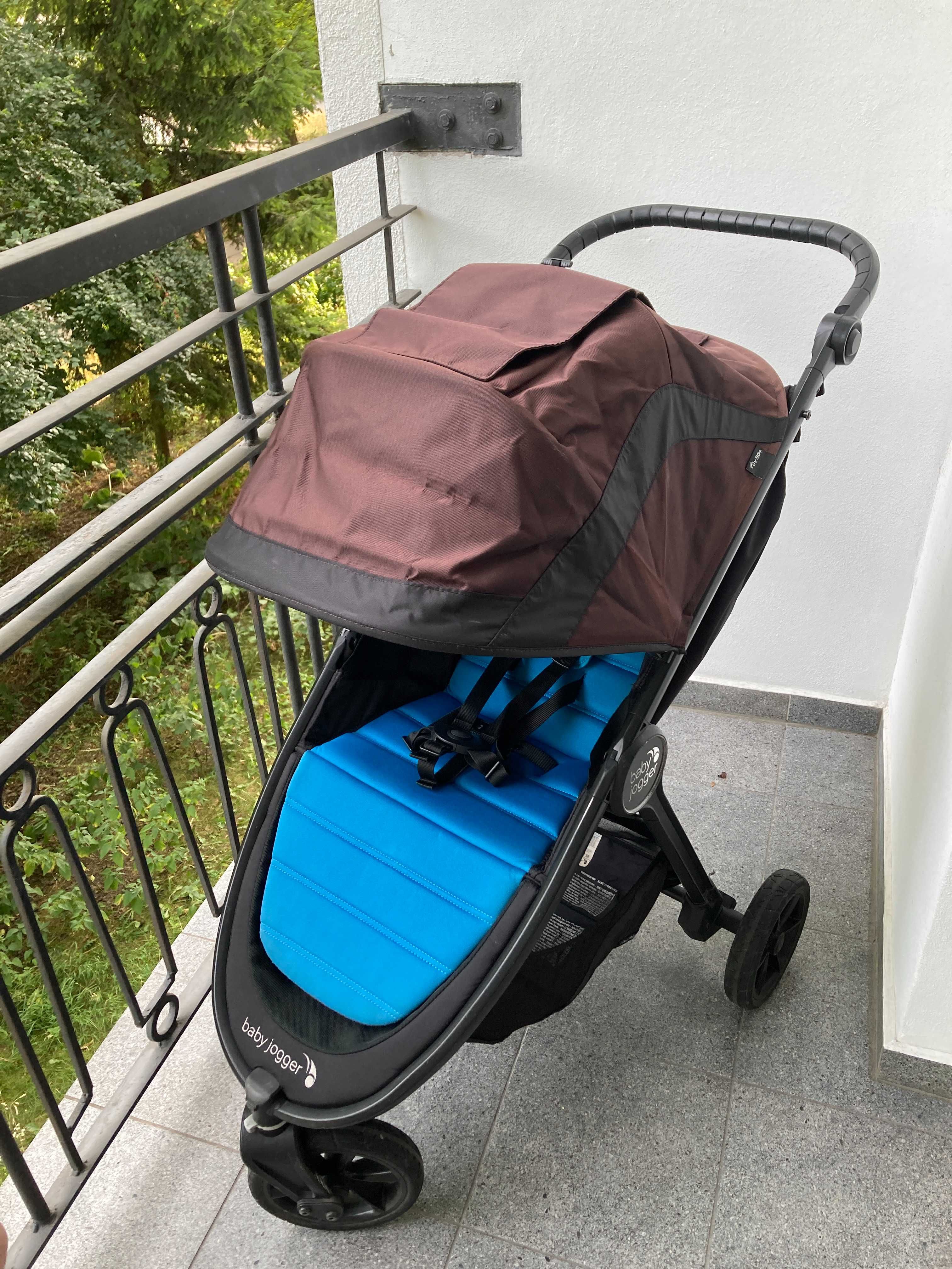 Baby Jogger city mini GT2 niebieski Wózek spacerowy spacerówka