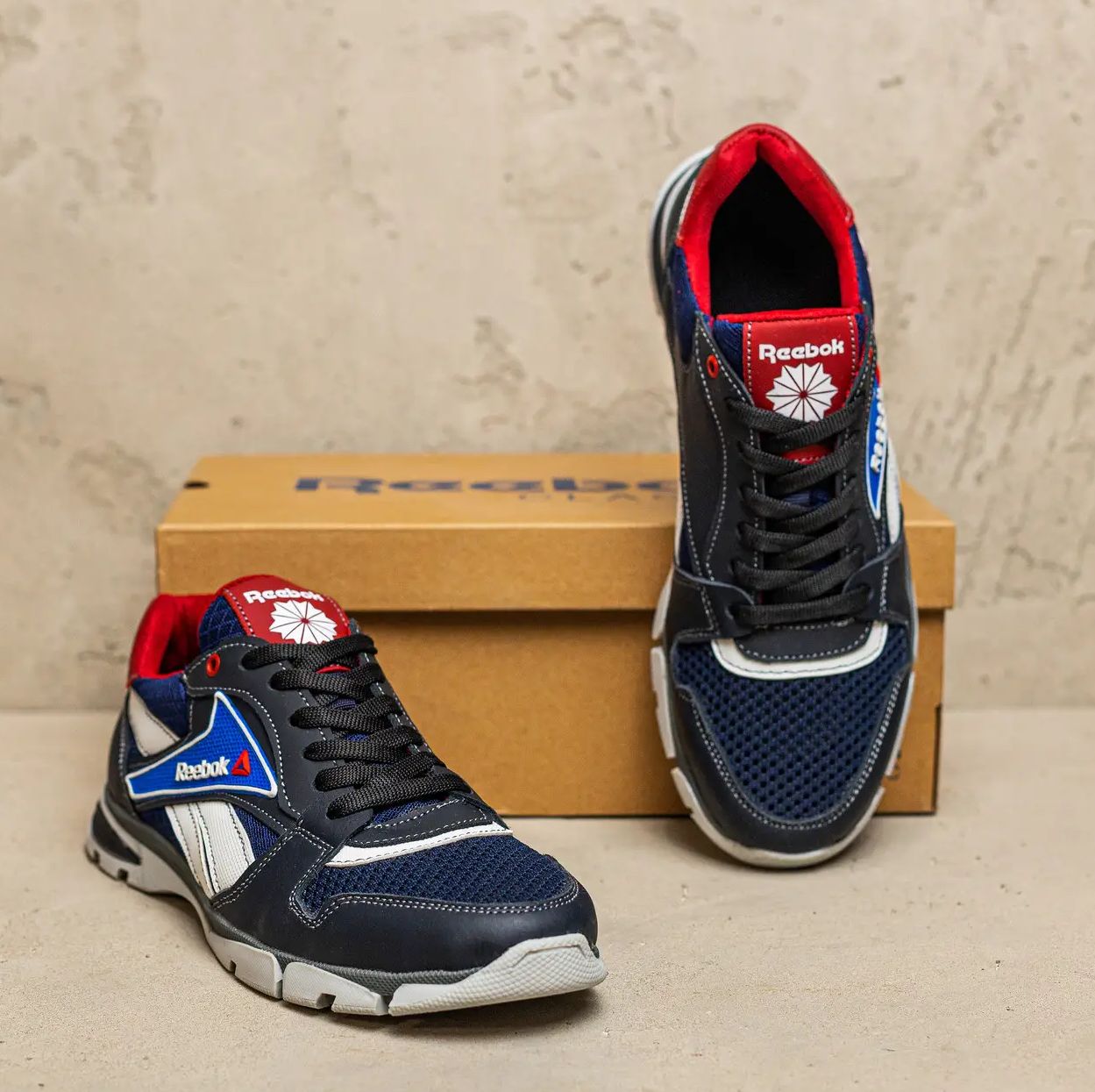 Мужские кроссовки Reebok летние, чоловічі кросівки на літо рібок