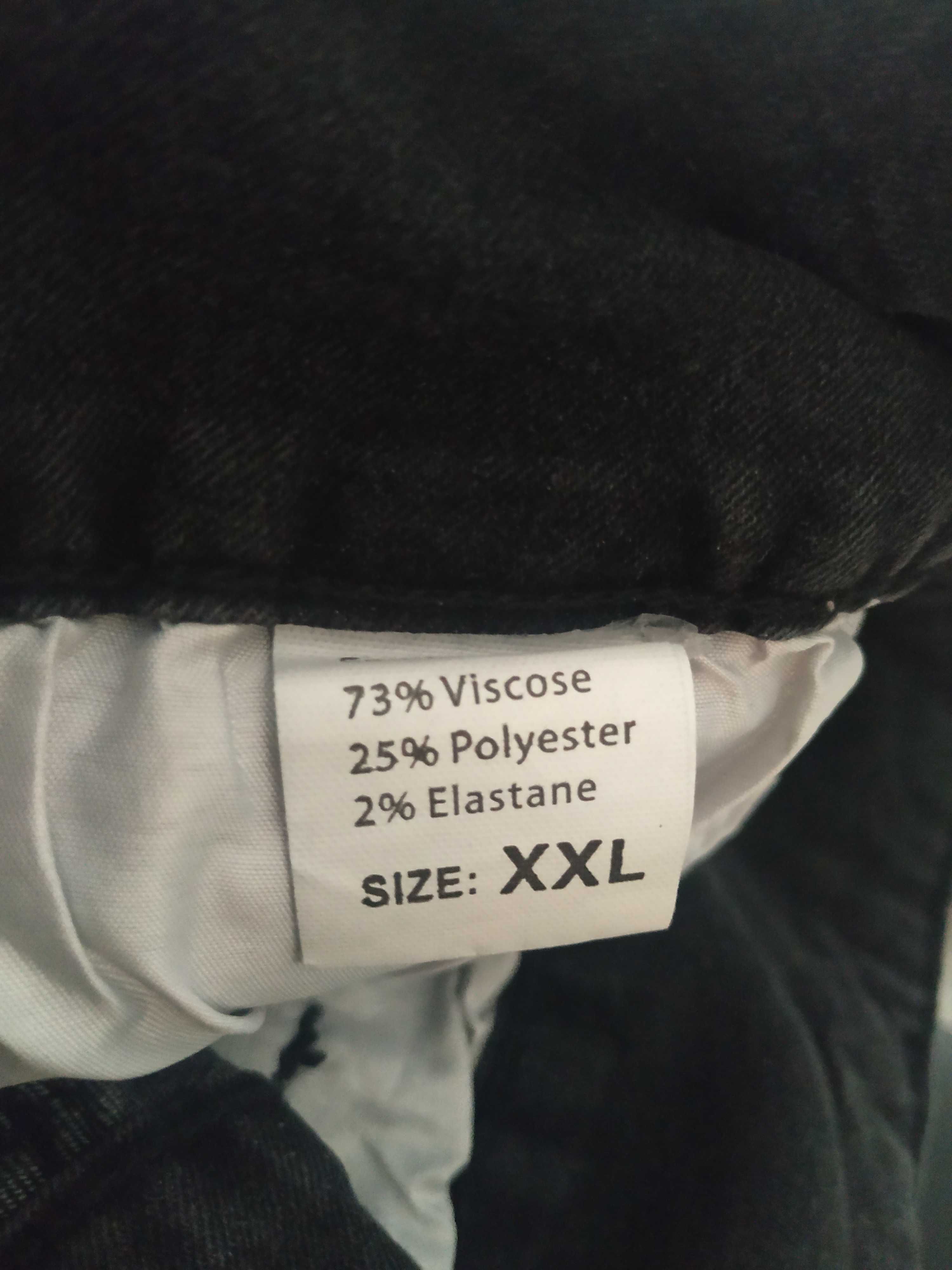 Nowe spodenki jeansowe XXL