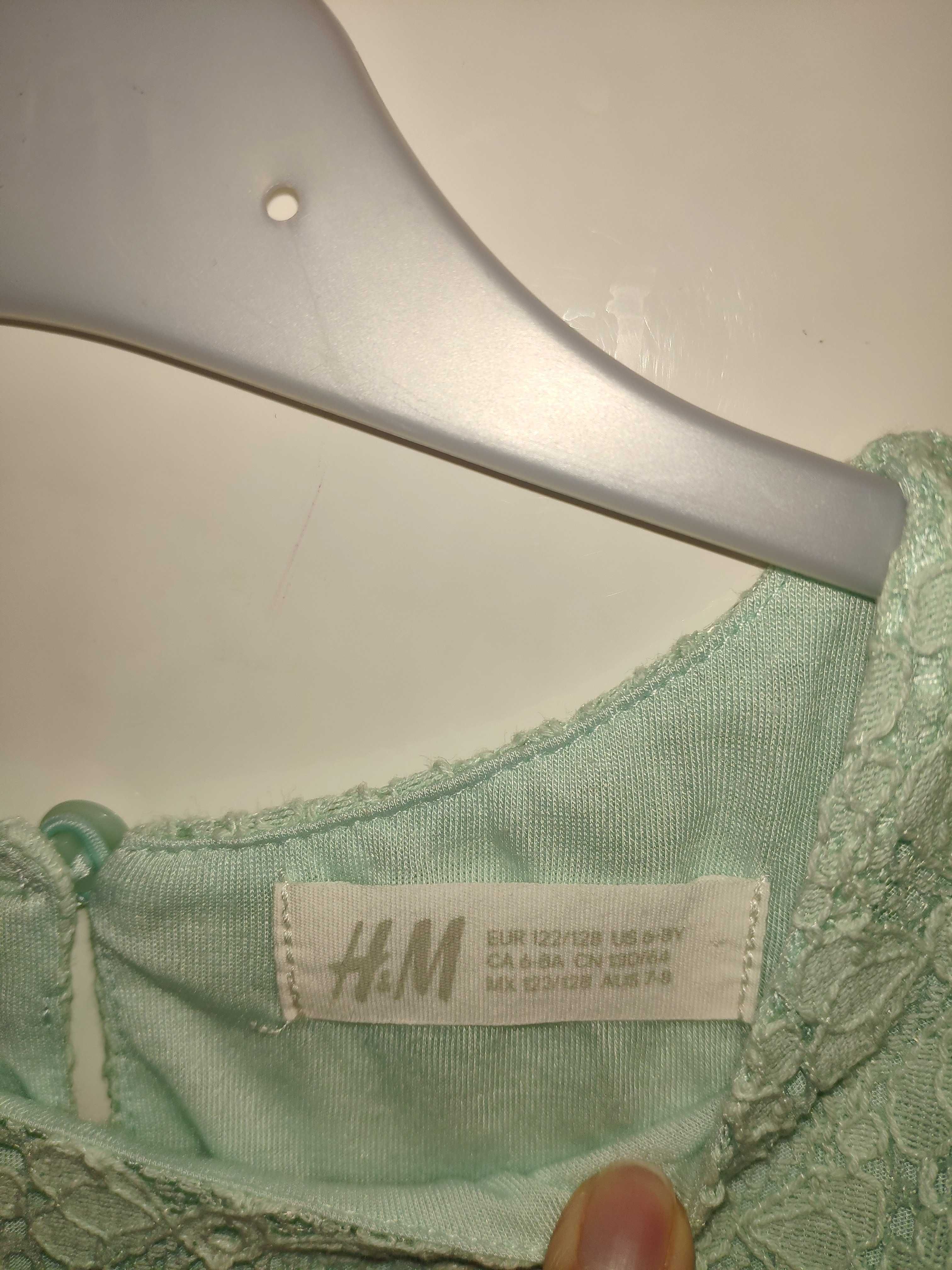 sukieneczka sukienka h&m koktajlowa r. 122/128 jak nowa