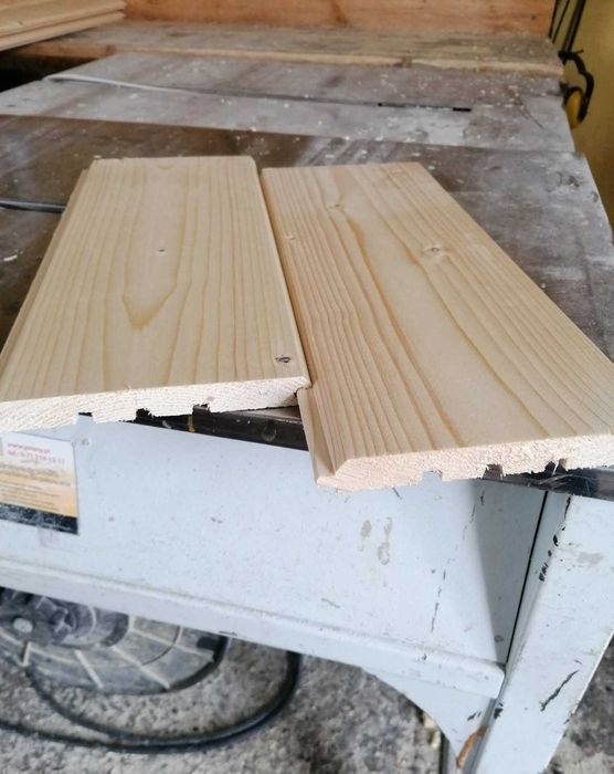 Deska podłogowa elewacyjna tarasowa półbal podbitka szalówka boazeria