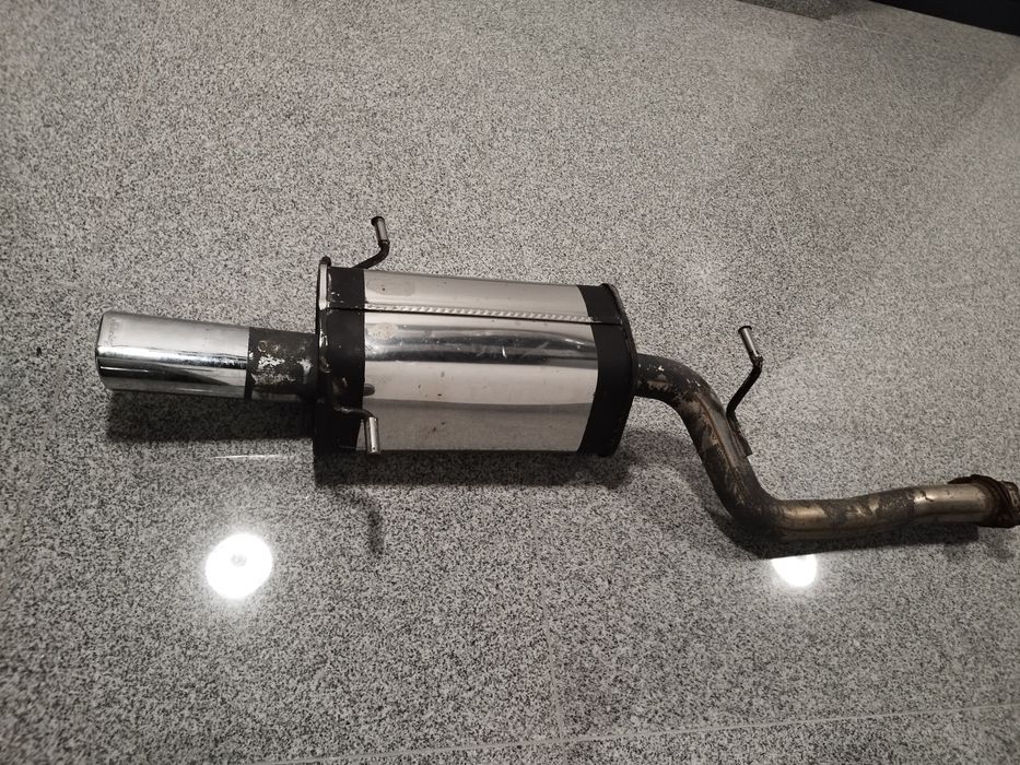 Tłumik końcowy Subaru forester SF SG bulgot przelot Prodrive Sebring