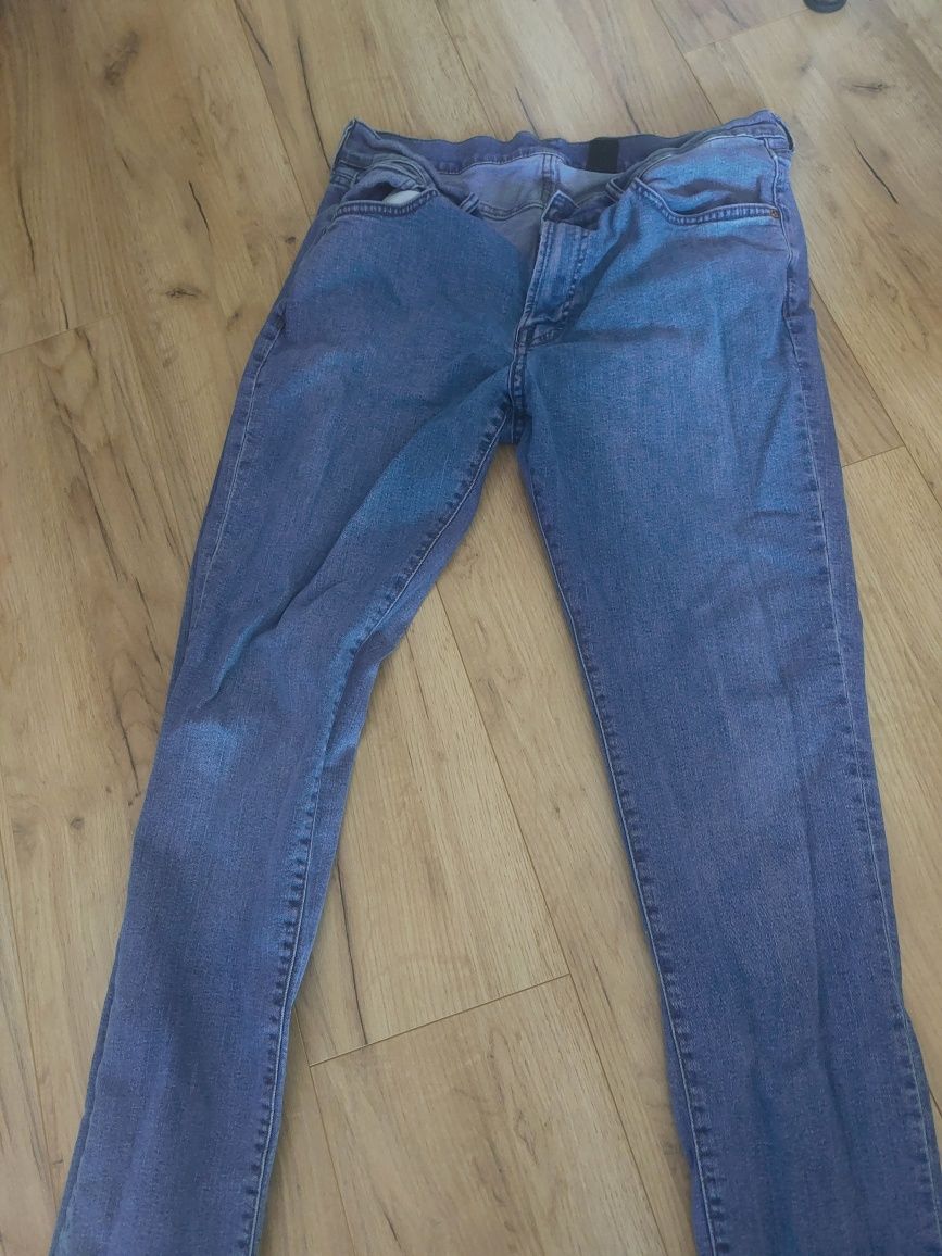 Spodnie męskie skinny jeansy 36 H&M