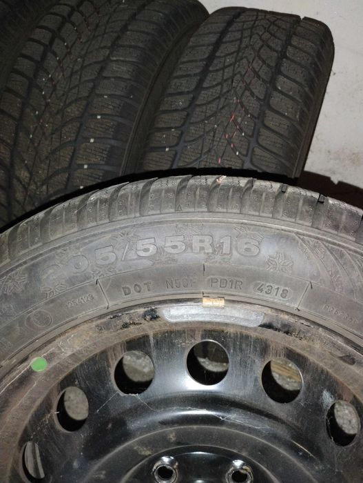 koła zimowe 205/55r16 TOYOTA COROLLA