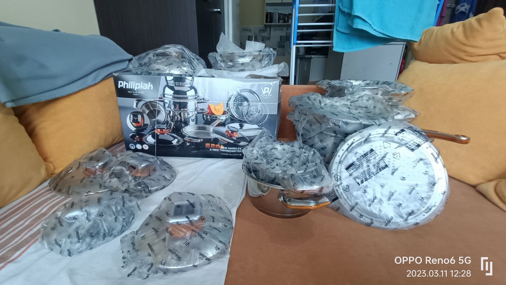 Sprzedam komplet garnków firmy Philipiak