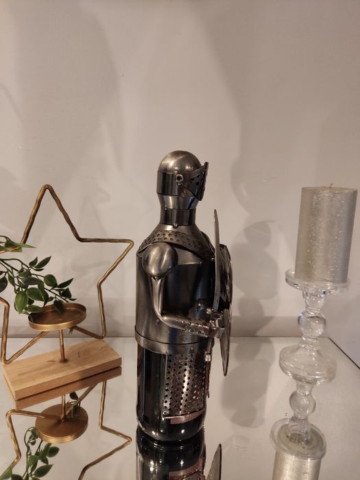 Porta garrafas de metal