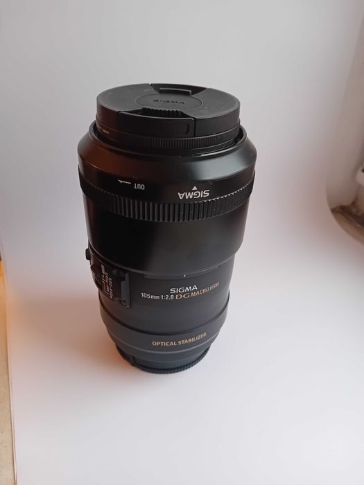 Objectiva Zoom da sigma 105mm f2.8 macro  para Sony A-Mount.