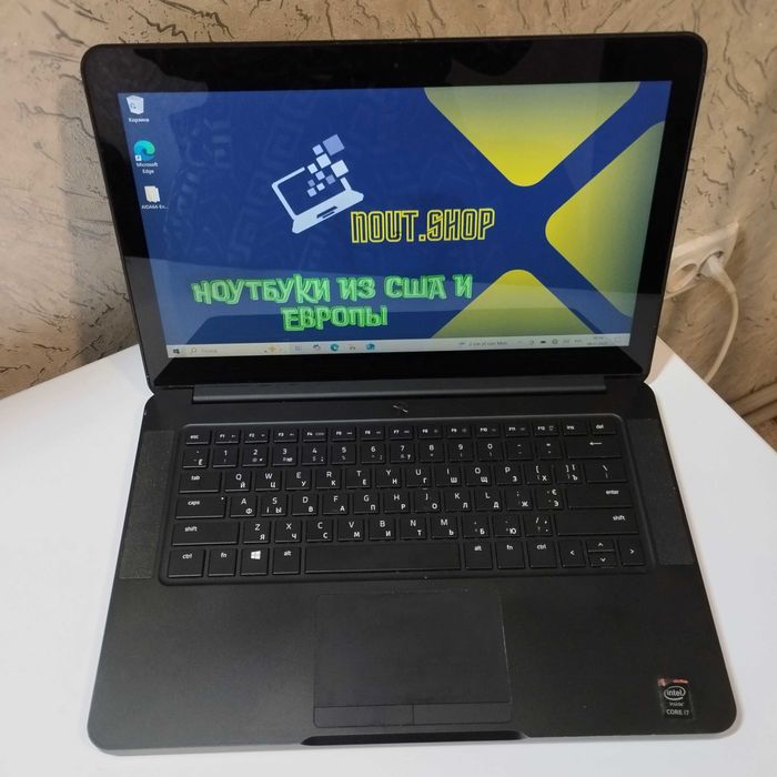 Игровой ноутбук Razer Blade 2017 | 4 ядра | видео 6 гб | 16озу/512 SSD