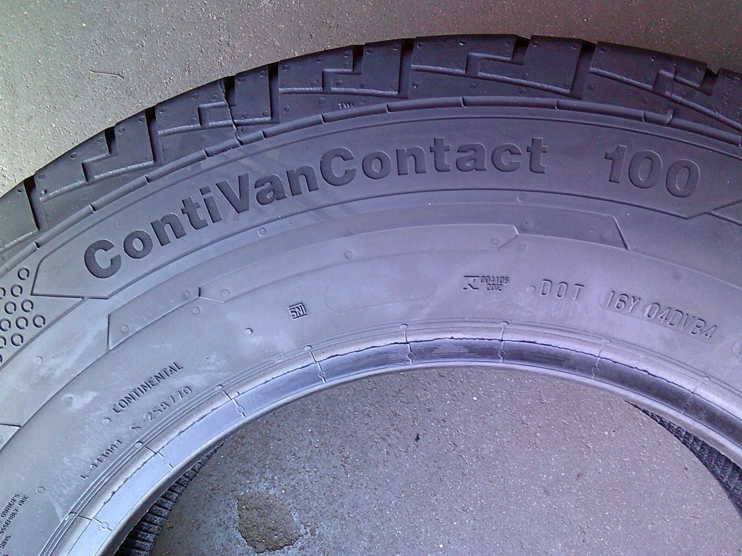 Opony 205/75/16C Continental 4szt