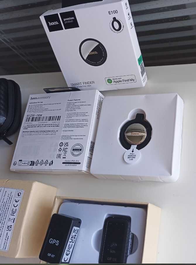 HOCO E100 Smart GPS Tracker Mini Tag Для iOS Apple Find My APPAntiLost