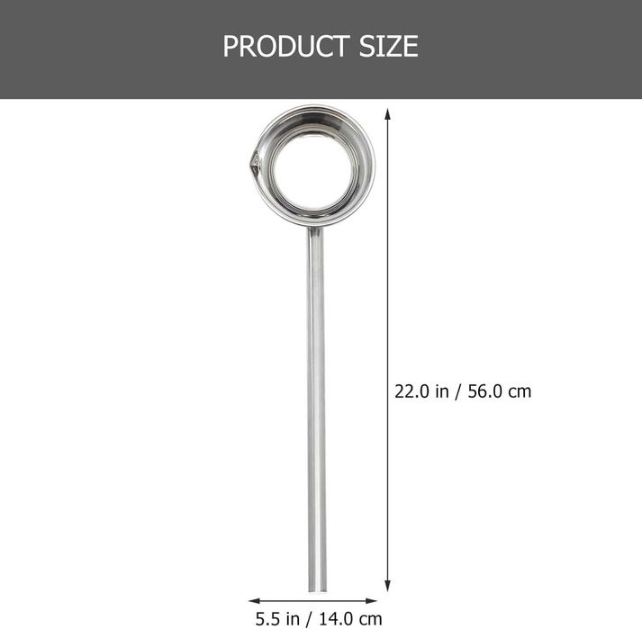 Nowa chochla / łyżka nierdzewna / chochelka/ nabierak / łycha !3833!