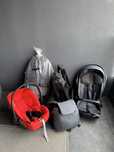 Wózek Tutis Mio Plus Fotelik Cybex Cloud Z2 + adaptery do wózka