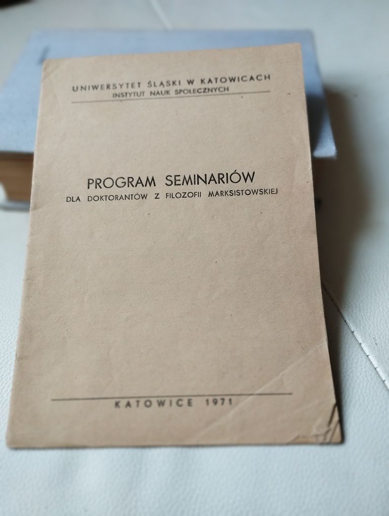 Program seminarów filozofii marksistowskiej