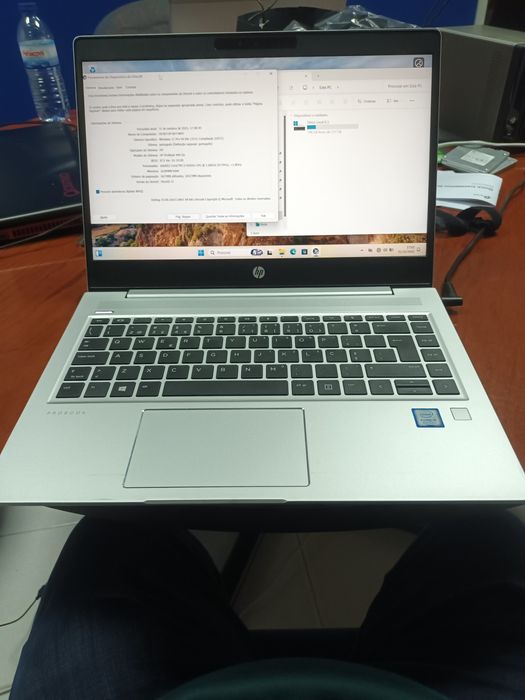 Portatil hp probook g5 i5 8265U 1
6gb 240gb win 11