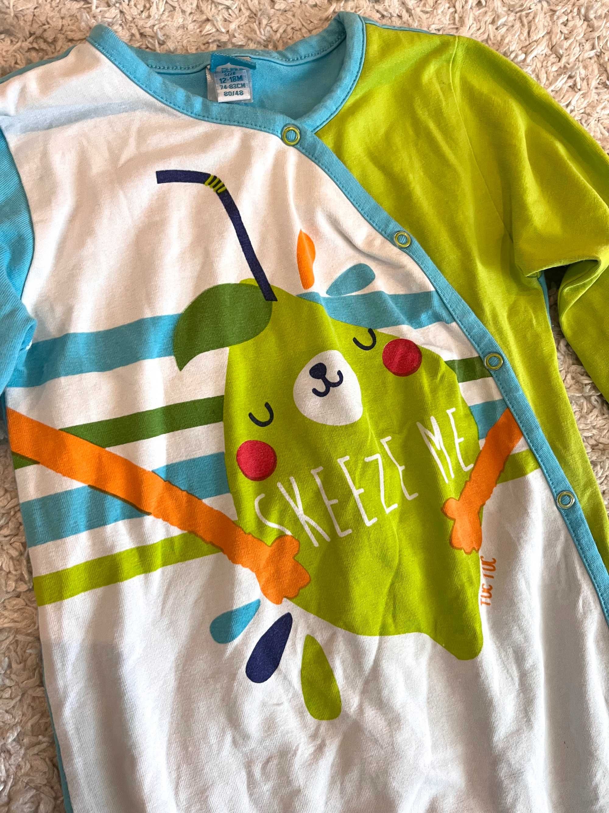 TucTuc - Pijama - Tamanho 12-18 meses