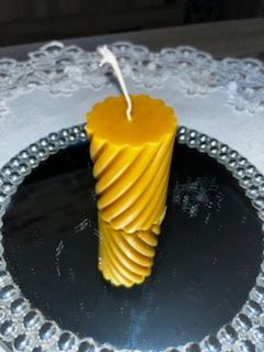 Świeczki z wosku pszczelego