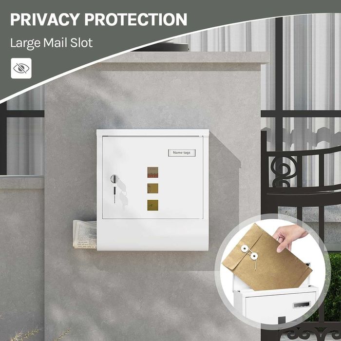 Nowa skrzynka na listy / pocztowa / na kluczyk / WOLTU !A1584!