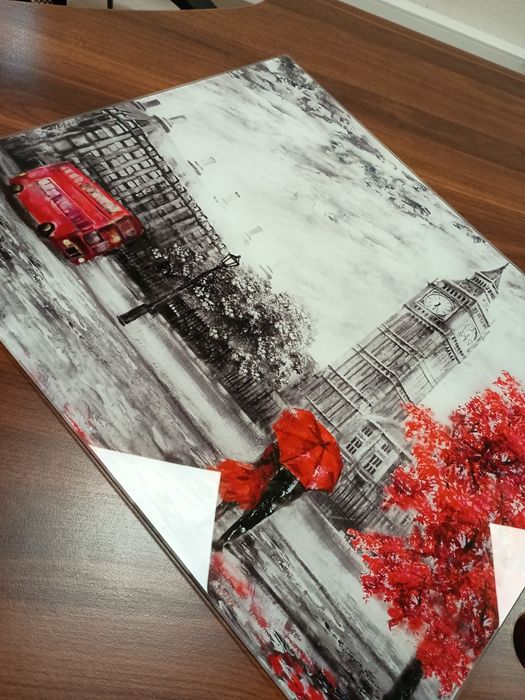 Szklana płyta na indukcję piekarnik do kuchni deska do krojenia