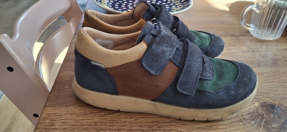 Półbuty Mrugała COCO 3111/4-77 blu na rzepy roz. 33