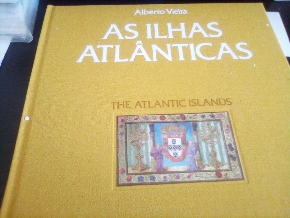 Livro de Selos "As ilhas Atlânticas"