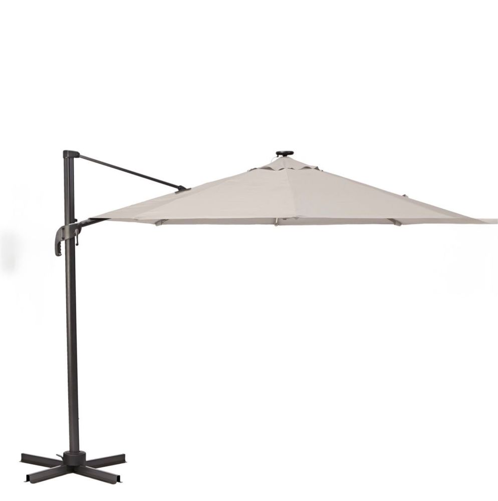 Chapéu de sol p/ jardim 2.90x2.90m novo negociável