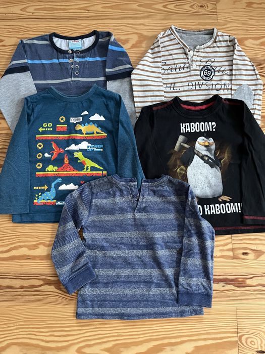 Bluzki chłopięce 98-104