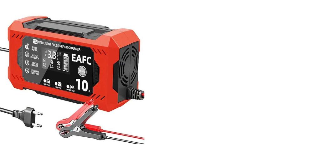 Автоматичний зарядний пристрій для акумулятора 12В,  10А