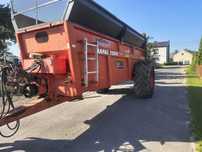 Rozrzutnik obornika sodimac Rafal 12t leboulch Rolland hydraulika
