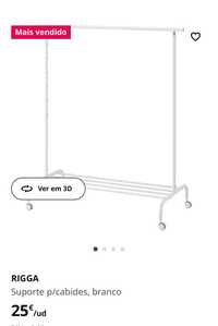 Suporte  para cabides RIGGA IKEA