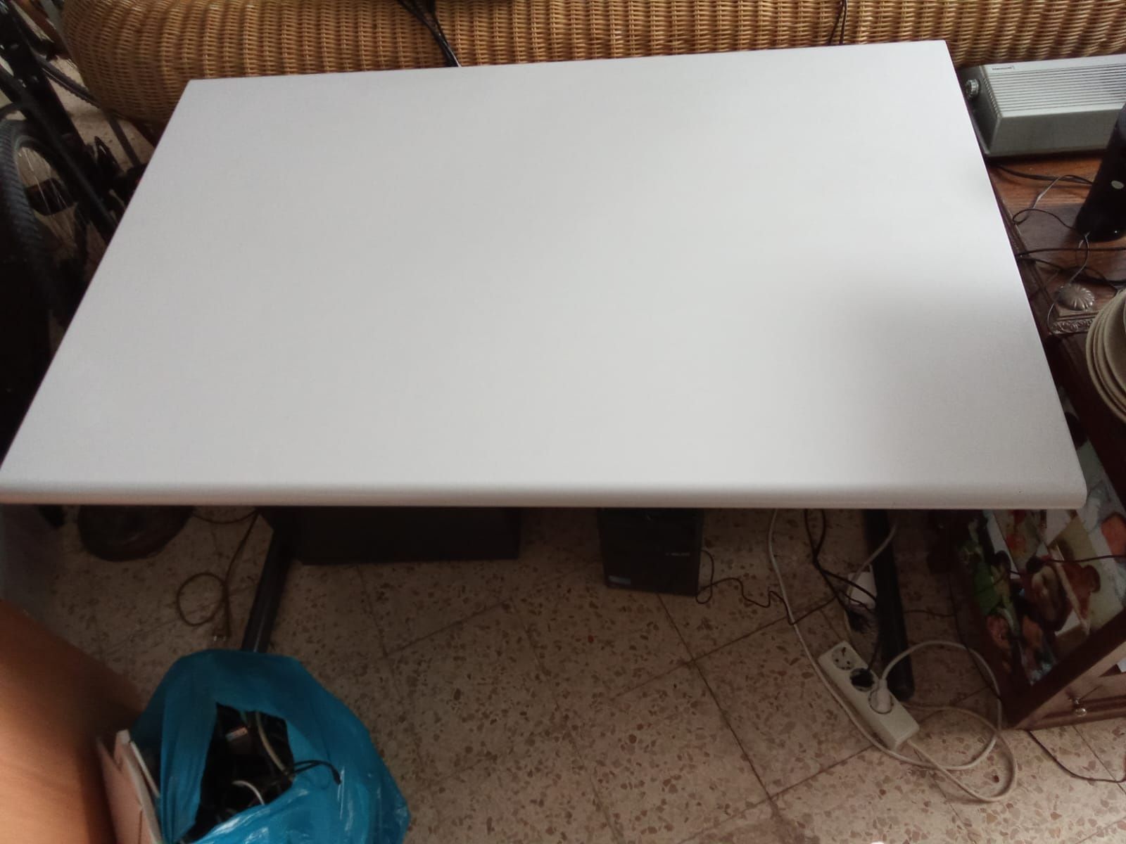 Mesa de escritório troca