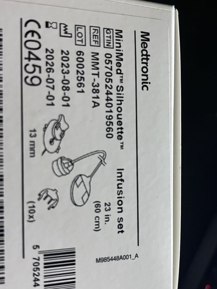 Zestaw infuzyjny Medtronic Silhouette 13/60