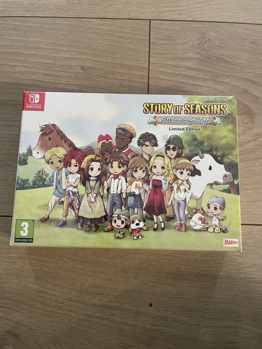 Story of Seasons a wonderful life edycja limitowana switch nowa sealed