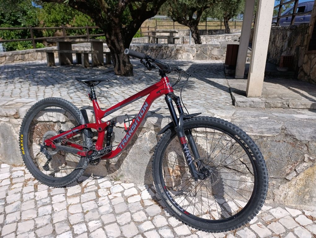Bicicleta enduro
