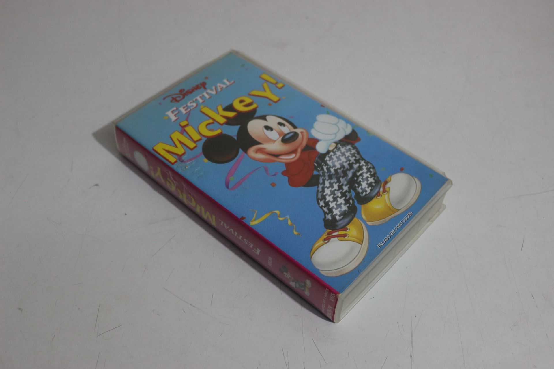 Filme VHS "Festival Mickey"