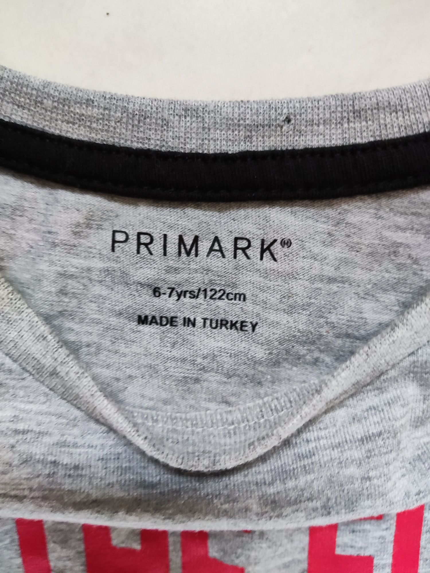 Bluza, bluzka, t-shirt chłopięcy firmy Primark rozmiar 116/122