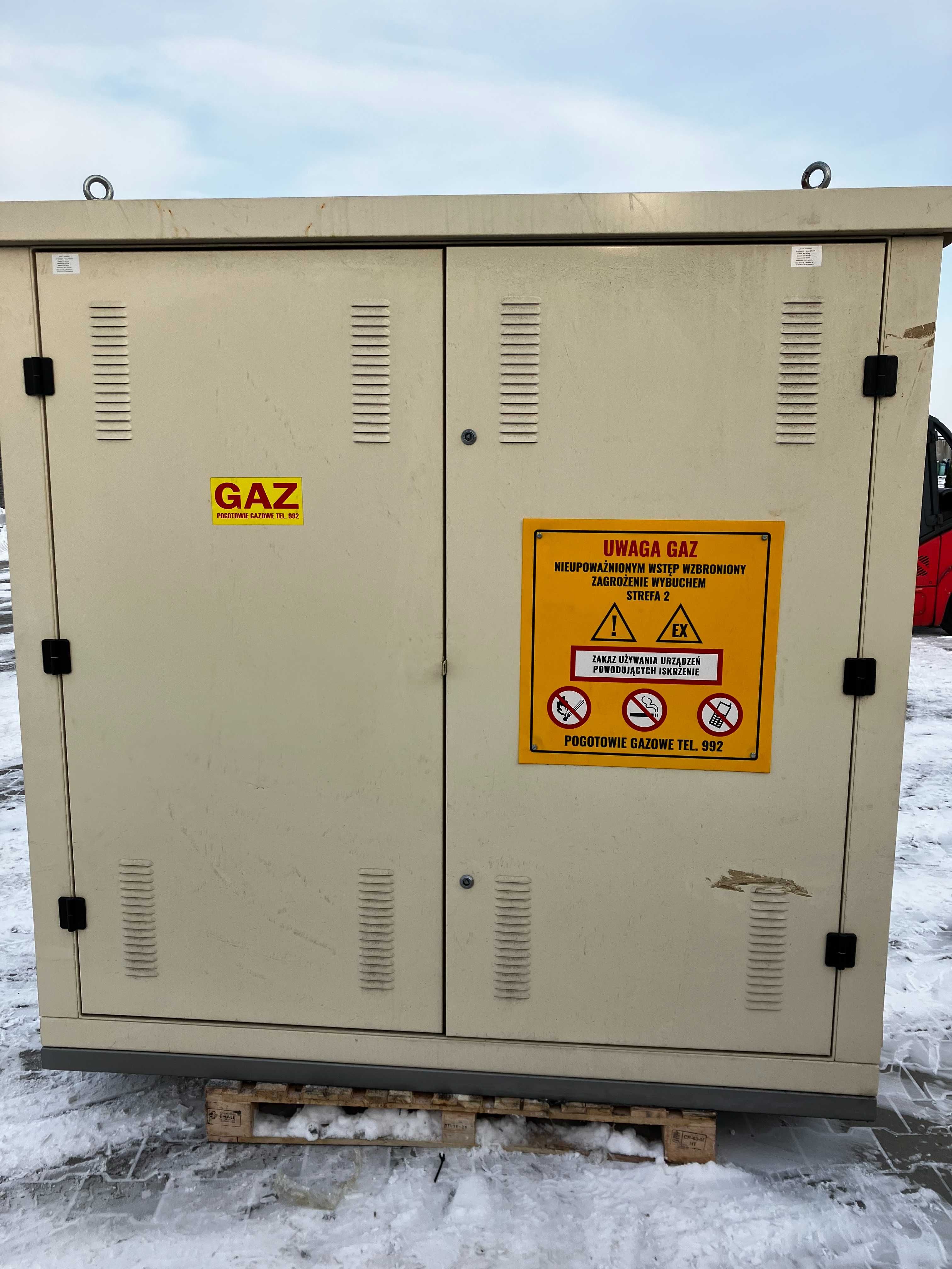 Zespół gazowo-pomiarowy Q - 300 m3/h do przyłącza gazu ZP-2C-300RG100
