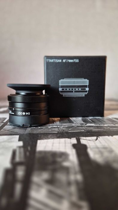 Lente TTartisan 14mm F3.5 APS-C E-mount, para SONY. Nova em folha!!